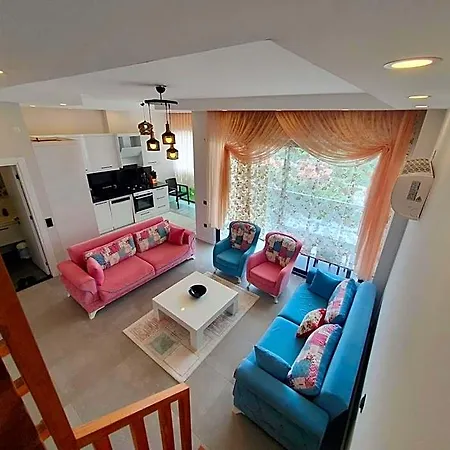 Dreamy Luxury Two-bedroom Penthouse With Special Forest, Mountain And Sea Views Alanya